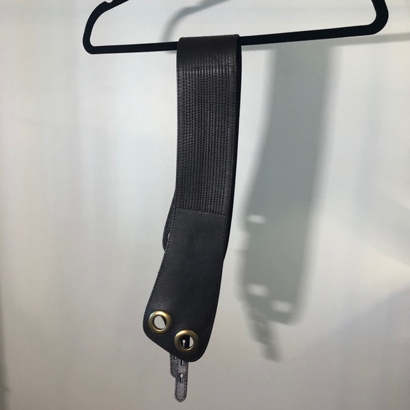 Wide leather belt from Anthropologie - Picture 1 of 8